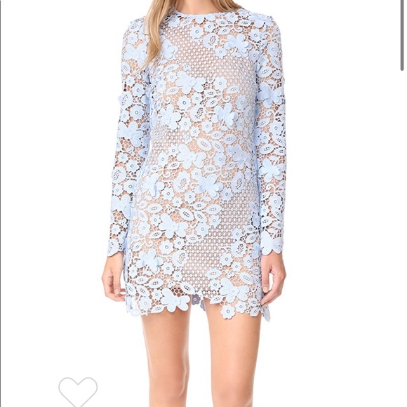 Self-Portrait Dresses & Skirts - Brand new self portrait light blue 3D dress